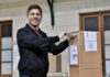 Votó Axel Kicillof en La Plata