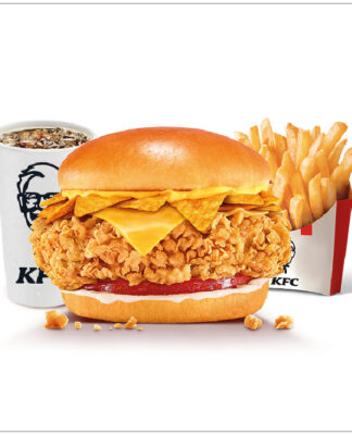 KFC presenta una combinación inesperada: el nuevo Chicken Sándwich x Doritos