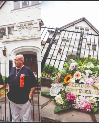 “El peronismo del siglo XXI es mirar al futuro, no sacar pasaje al pasado”, dijo Santiago Cúneo frente a la Casa de Perón