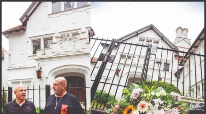 “El peronismo del siglo XXI es mirar al futuro, no sacar pasaje al pasado”, dijo Santiago Cúneo frente a la Casa de Perón