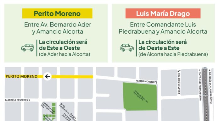 San Isidro: cambios de circulación en dos calles de Villa Adelina para mejorar el tránsito y la seguridad vial