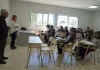 Julio Zamora inspeccionó el funcionamiento de la nueva Escuela Secundaria N°47 de Benavídez