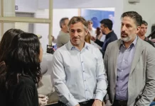 Federico Achával y Nicolás Trotta dialogaron con docentes y alumnos en Pilar
