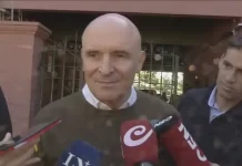 Votó Espert en Beccar y expresó de manera escueta: “Me ubico en el lugar que me corresponde”