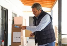 “Estamos en una elección crucial”, sostuvo Massa tras emitir su voto en Tigre