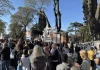 Trabajadores del Garrahan marcharon a Olivos por la Ley de Emergencia Pediátrica