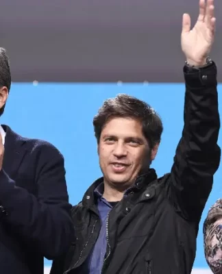 Kicillof y Massa cierran la campaña bonaerense de Fuerza Patria en San Martín
