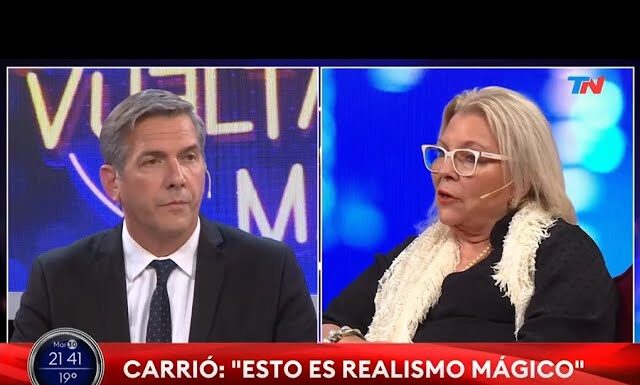 Elisa Carrió denunció que Escobar es un punto clave para la distribución de droga en la Argentina