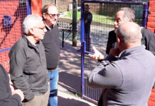 Julio Zamora supervisó el avance del “Plan de Veredas Vecinales” en Benavidez