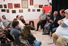 Julio Zamora se reunió con comerciantes de General Pacheco para dialogar sobre las necesidades y proyecciones de la ciudad