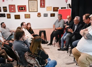 Julio Zamora se reunió con comerciantes de General Pacheco para dialogar sobre las necesidades y proyecciones de la ciudad