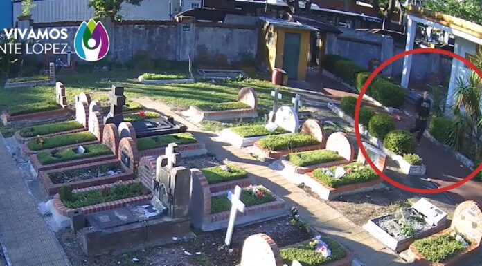 De las tumbas a las rejas: Ladrón de cementerios capturado gracias a la Inteligencia Artificial en Vicente López