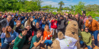 700 estudiantes de San Fernando se comprometieron a cuidar el medio ambiente