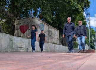 El Plan Municipal de Veredas Comerciales continúa desarrollándose en más puntos de Tigre