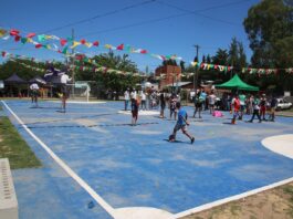 Junto a vecinos, San Isidro inauguró un Playón Deportivo en Beccar