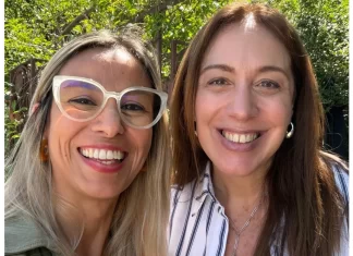 Vidal visitó a Adriana Cáceres en Pilar en búsqueda de reafirmar la identidad PRO