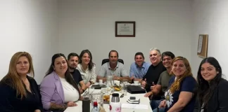 Gianfrancesco se reunió con concejales libertarios de Pilar