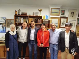 El intendente Salteño de Rosario de la Frontera Kuldeep Singh visitó el Sindicato de Trabajadores Municipales de Vicente López