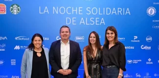 Autoridades del Municipio de Tigre acompañaron una nueva Noche Solidaria del grupo Alsea