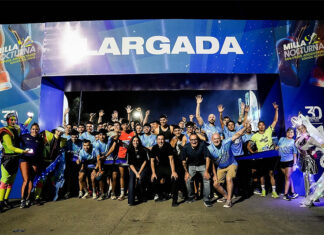 Más de 8 mil personas participaron de la tercera “Milla nocturna” de Malvinas Argentinas