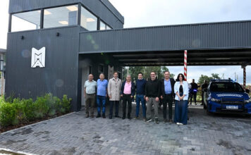 Seguridad: Nardini inauguró una nueva posta policial en el barrio Pech de Tortuguitas