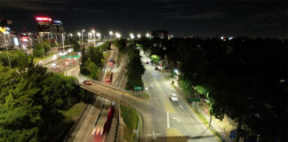 Vicente López instala más de 450 nuevas luminarias Led en los accesos y colectoras de Panamericana y General Paz