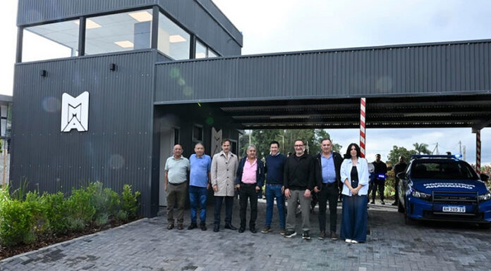 Seguridad: Nardini inauguró una nueva posta policial en el barrio Pech de Tortuguitas