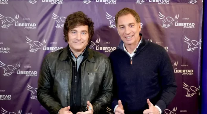 Milei designó a Diego Santilli como nuevo Ministro del Interior