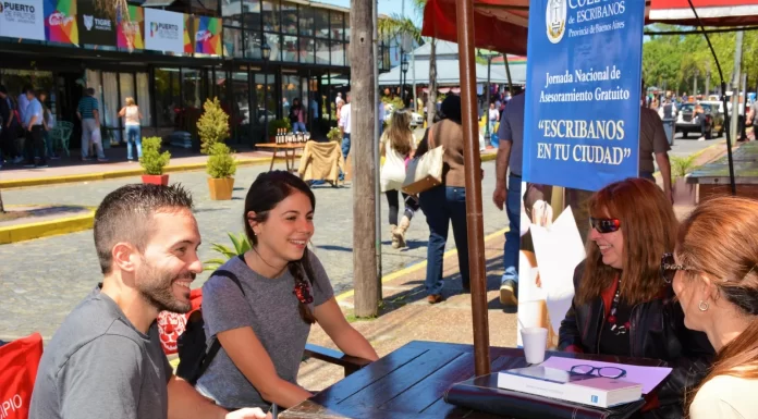 Escribanos atenderán consultas gratuitas en el conurbano norte