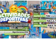 Comienza la inscripción a las actividades deportivas de verano 2026 en San Fernando