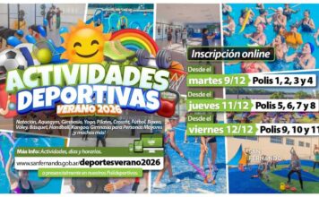 Comienza la inscripción a las actividades deportivas de verano 2026 en San Fernando