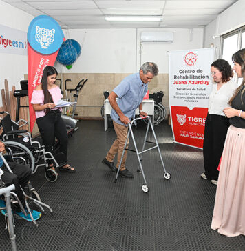 El Municipio de Tigre realizó una nueva entrega de materiales ortopédicos a pacientes con discapacidad
