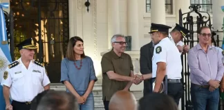 En el Día de la Policía, Julio Zamora reconoció el trabajo y la vocación de servicio de efectivos de la Provincia de Buenos Aires