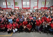 Julio Zamora con trabajadoras vecinales: “Ante el retiro de los gobiernos nacional y provincial, la comunidad de Tigre continúa sosteniendo políticas en materia social“