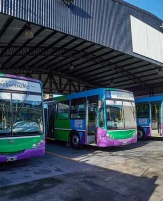 Vicente López: Los trabajadores del Transporte Bicentenario mantendrán su fuente de empleo
