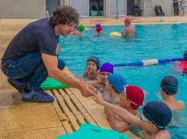 Juan Andreotti compartió el inicio de las Colonias de Verano de San Fernando