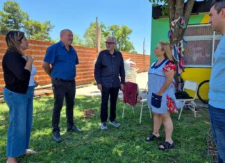 Julio Zamora supervisó la refacción integral del Jardín de Infantes N°927 en Troncos del Talar