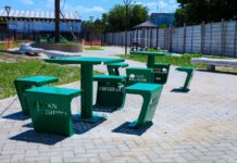 San Isidro: construyen una nueva plazoleta sobre la calle Edison