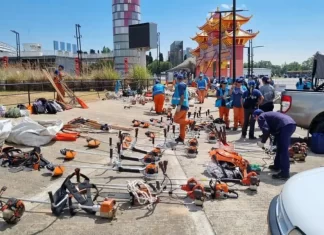 San Martín impulsó la limpieza del Reservorio de Tecnópolis para mejorar el drenaje durante las lluvias