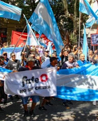 Fate: Trabajadores del SUTNA se movilizaron en La Plata y avanzan gestiones legislativas para sostener la producción
