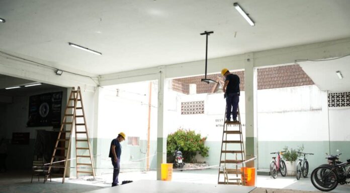La Municipalidad de San Miguel avanza con obras en distintas escuelas