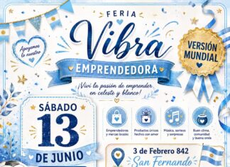 San Fernando se viste de celeste y blanco: llega una edición especial de la Feria Vibra Emprendedora