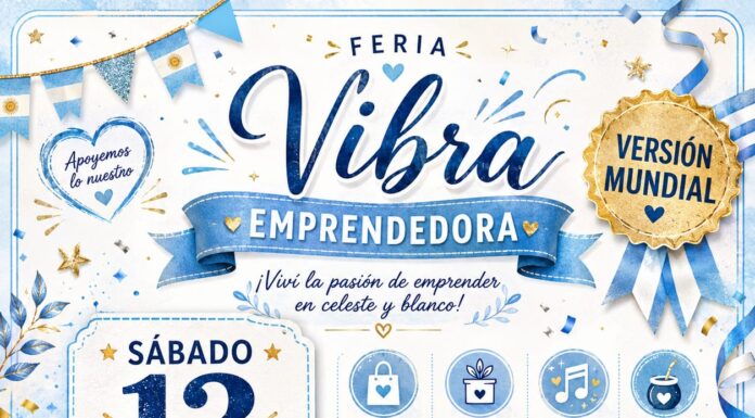 San Fernando se viste de celeste y blanco: llega una edición especial de la Feria Vibra Emprendedora