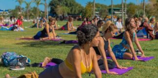 San Fernando celebra el Día Internacional del Yoga con una jornada gratuita junto al río