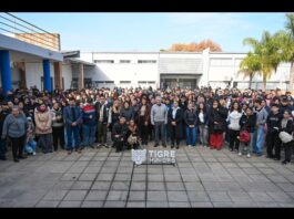 Julio Zamora acompañó la presentación del programa de becas “Tigre Educa Secundario”