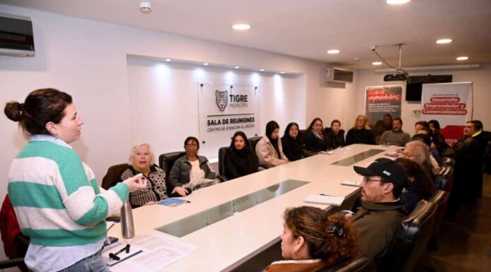 Se lanzó el Club Emprendedor del Municipio de Tigre, destinado a mejorar las herramientas de comercialización