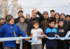 Nardini inauguró cinco nuevas cuadras de pavimento en el barrio Rodríguez