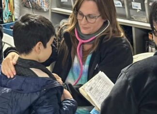 En Benavídez, niños y niñas recibieron controles médicos a través del Programa de Asistencia al Deporte Infantil del Municipio de Tigre