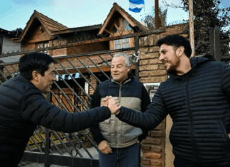 Nardini inauguró nuevos pavimentos en Villa de Mayo: “El camino del desarrollo es con obra pública”