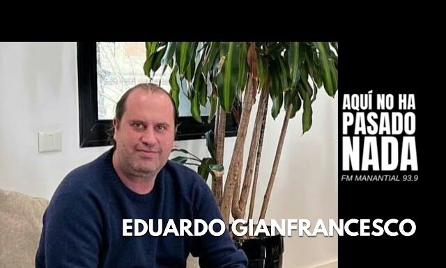 Eduardo Gianfrancesco: “Me gustaría ser el próximo intendente de Escobar”